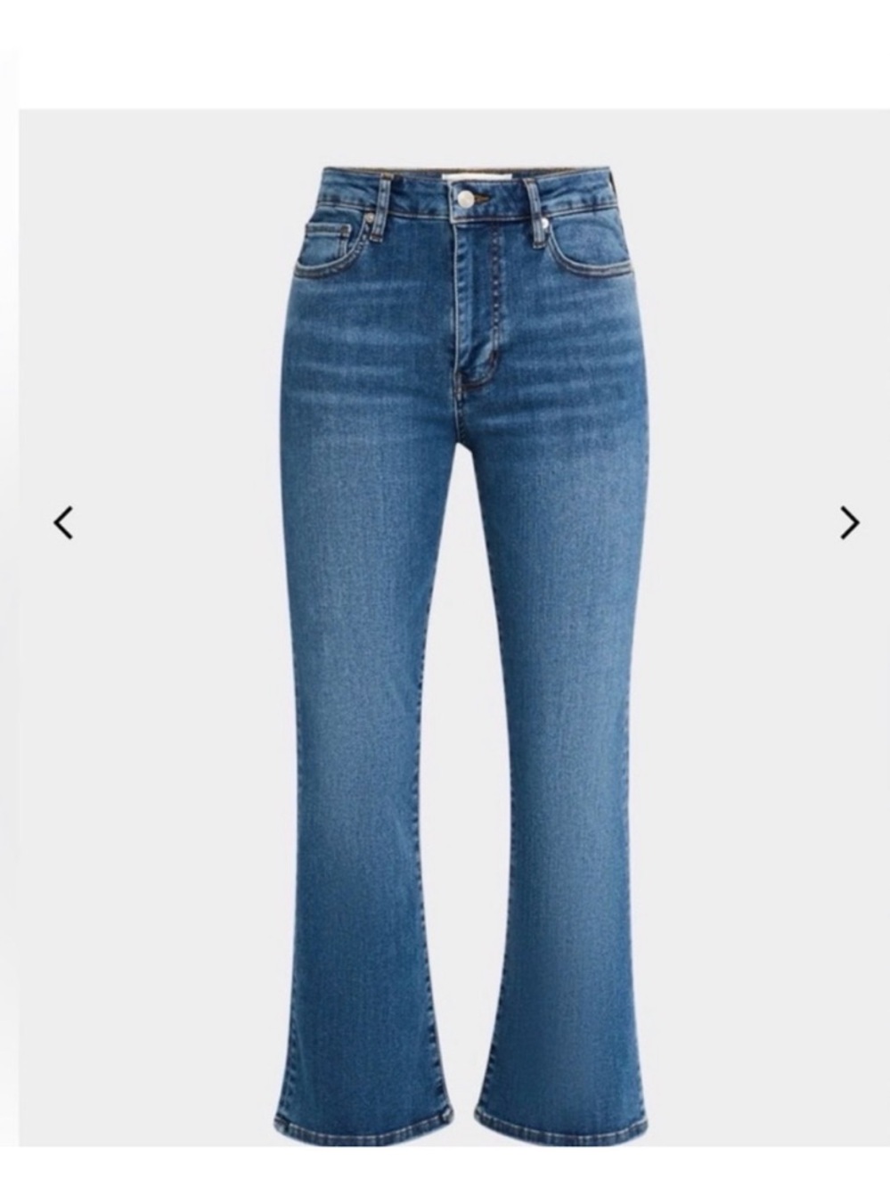 Frame Le Crop Mini Boot Cut Jeans sz 28